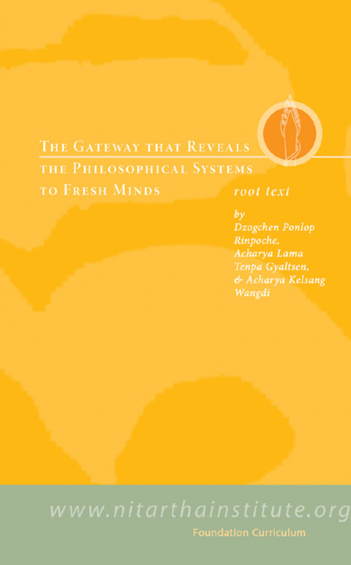 The Gateway that Reveals the Philosophical Systems to Fresh Minds (Truptha) – Root Text