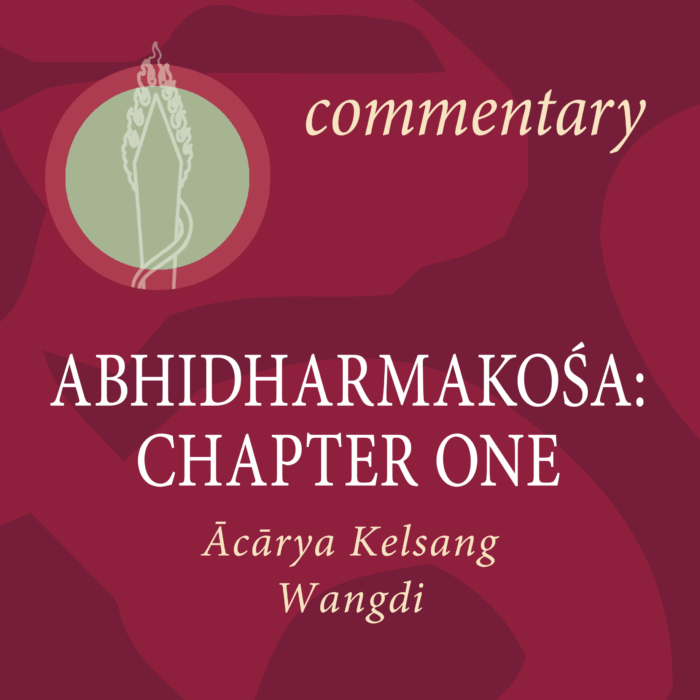 Abhidharmakośa: Chapter One